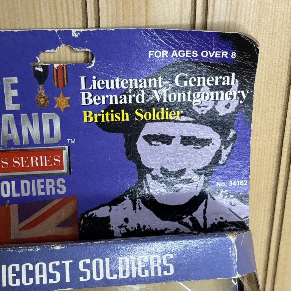 Vintage Blue Box Elite Command Biecast Soldiers British Soldier Collector Series